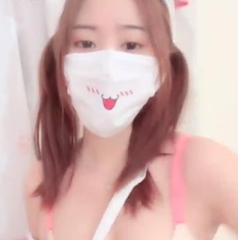 妹子双马尾，口罩下的有趣女仆，百度云限时放送！