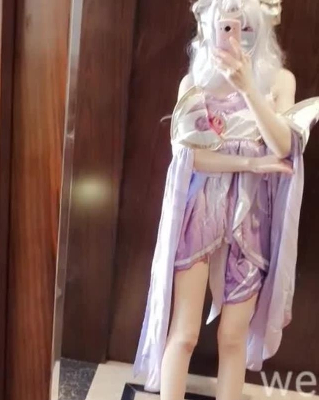 樱花味少女仙COS嫦娥作品