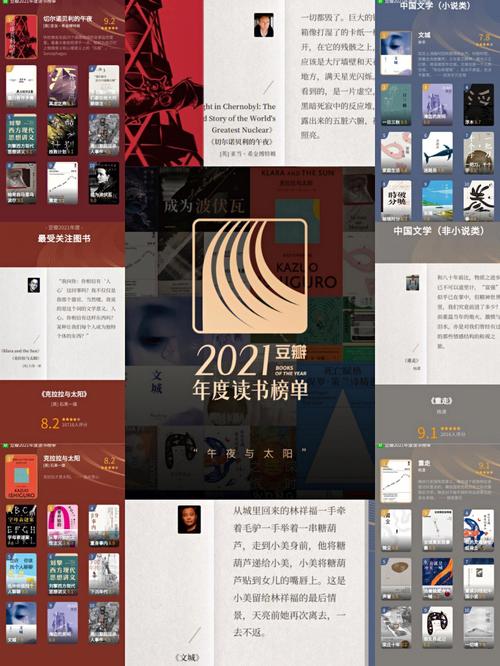 2021年度豆瓣图书汇总