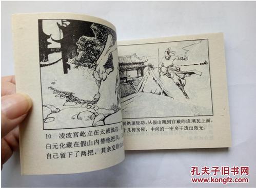 传奇武侠连环画:莲花掌的故事