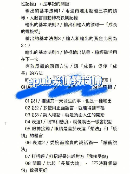 电子书:Epub格式